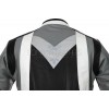 RTX Violator Grey Motorcycle Leather Jacket